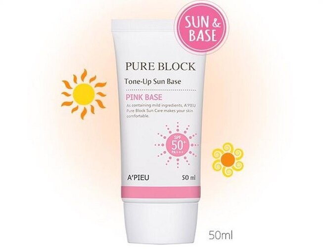 A’pieu Pure Block Tone Up Sun Base SPF50+/PA+++