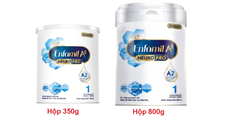 Giá sữa Enfamil A2 Neuropro 1 bao nhiêu tiền?