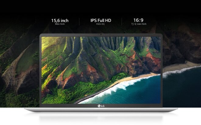 Hiển thị IPS Full HD đem đến màu sắc sống động và chính xác ở mọi góc nhìn