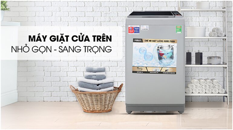 Máy giặt Aqua 9kg AQW-S90CT.H2 lồng đứng