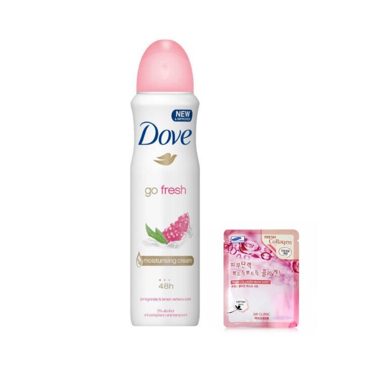 Xịt khử mùi nữ Dove Powder Soft