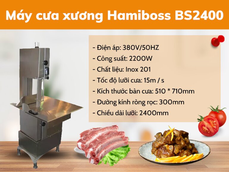 Máy cưa xương Hamiboss BS2400