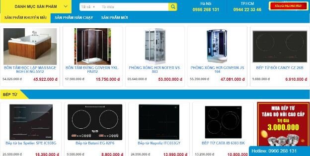 Nội Thất Kường Minh tự hào là hệ thống showroom Chuyên cung cấp phân phối thiết bị nhà bếp, phòng tắm, quạt trần đèn trang trí Hiện Đại, Thông Minh, Giá Tốt, Uy tín nhất tại Việt Nam