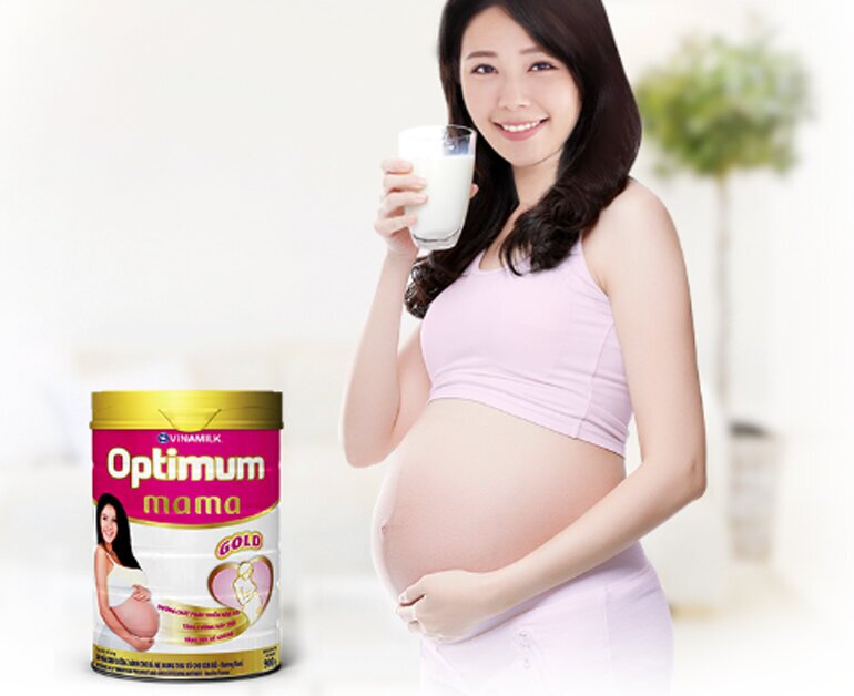 Sữa Optimum Mama Gold (Vinamilk): Sữa cho mẹ sau sinh