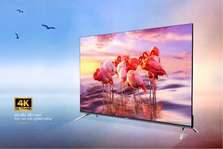 Android tivi QLED Rindo R-55Q-W2 55 inch bộ xử lý thông minh