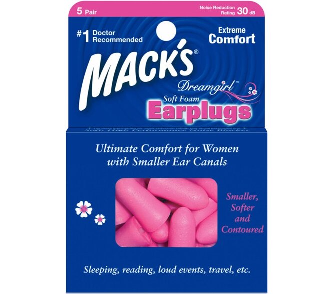 Nút bịt tai Mack's Dreamgirl Soft Foam Earplugs