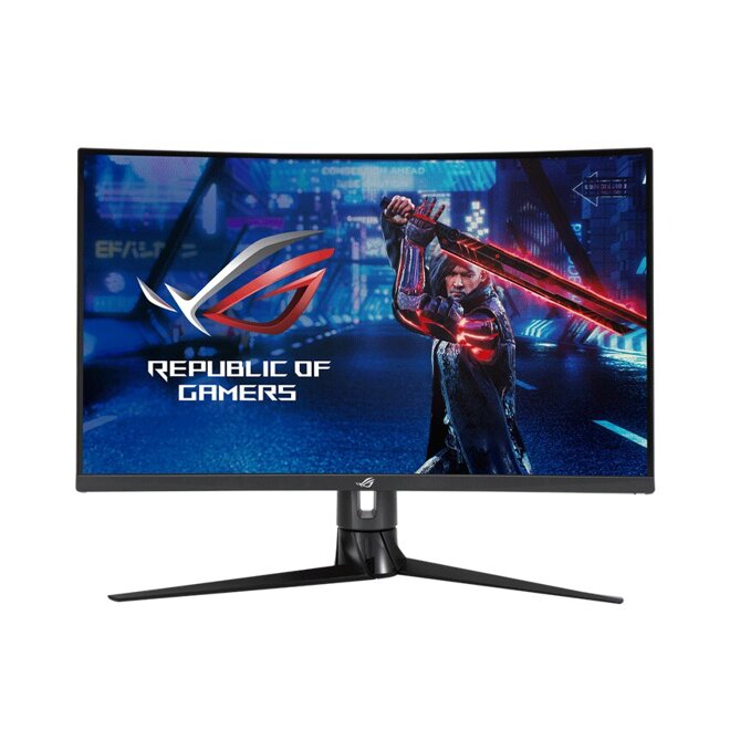 Màn hình máy tính 32 inch cong ASUS ROG Strix XG32VQR cũ