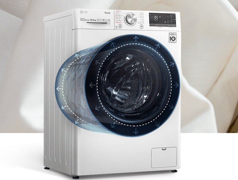 máy giặt sấy LG FV1412H3BA mới