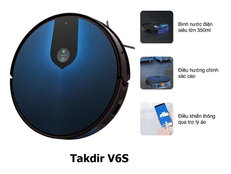 Robot hút bụi Takdir V6S