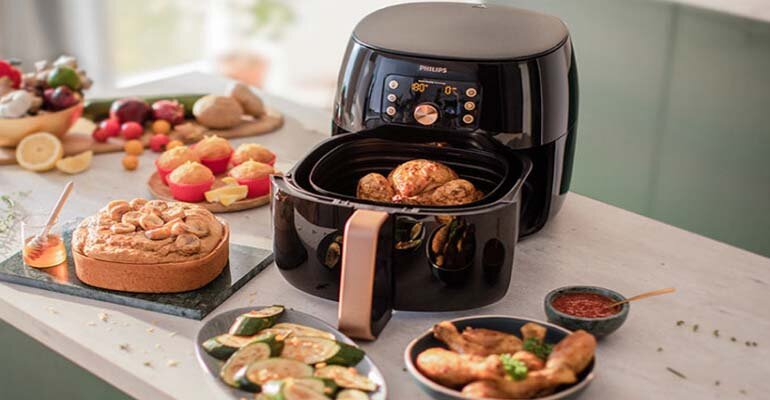 Điện năng tiêu thụ của nồi chiên không dầu qua mỗi loại thực phẩm Nồi chiên không dầu có tốn điện không