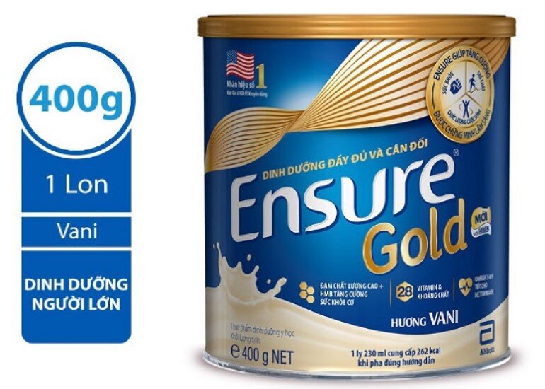 Sữa Ensure Gold được rất nhiều người yêu thích bởi vì nó hùn tăng mạnh sức mạnh xương và lưu giữ bọn chúng chắc chắn khỏe mạnh.