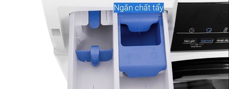 ngăn chứa nước xả của máy giặt aqua