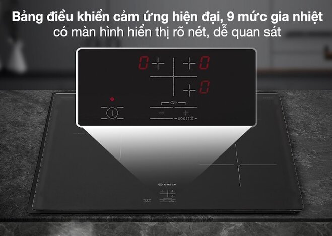 Bếp từ Bosch PUC61KAA5E giá giảm siêu sốc chỉ còn 6.5 triệu đồng, không mua hơi phí