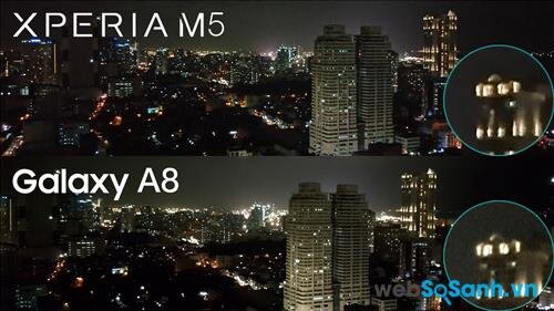 Điện thoại Xperia M5 có bộ đôi camera chất lượng hơn Galaxy A8