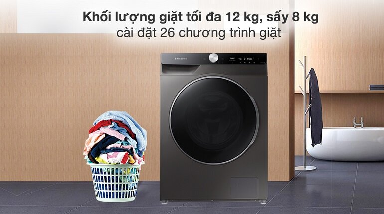 máy giặt sấy Samsung WD21T6500GV/SV