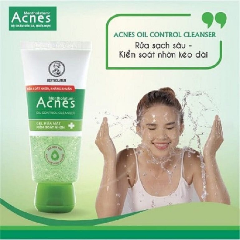 Acnes facial cleanser