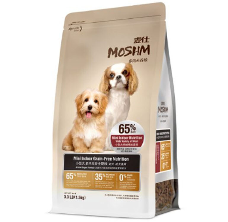 Moshm Mini Indoor Grain Free Nutrition dry food for Pomeranian