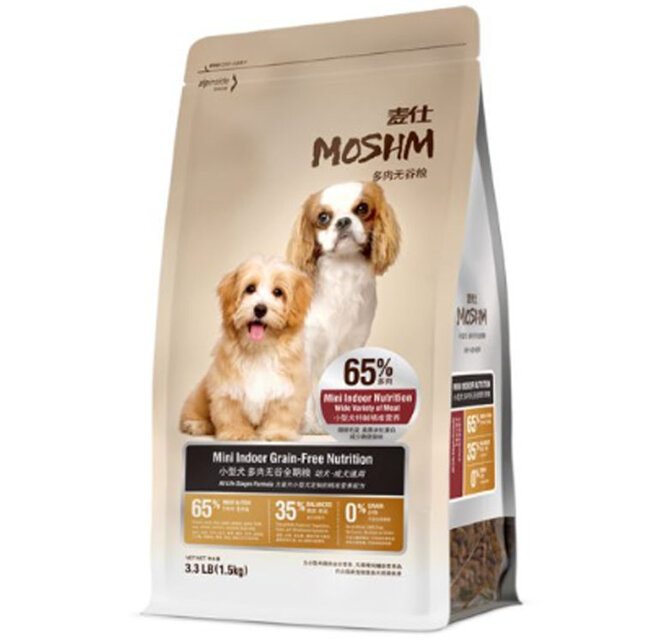 Thức ăn hạt khô cho phốc sóc Moshm Mini Indoor Grain Free Nutrition