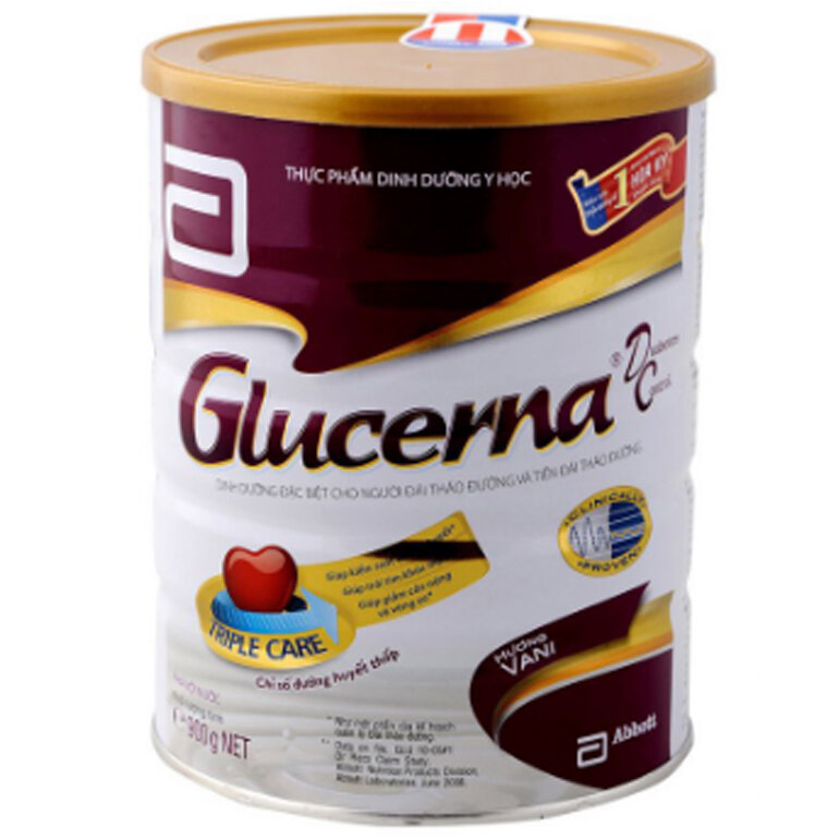 Sữa Abbott Glucerna 850g – dinh dưỡng cho người tiểu đường và ăn kiêng
