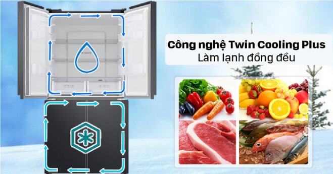 Đánh giá flagship tủ lạnh Samsung Inverter 488 lít RF48A4000B4/SV 2021: vừa rẻ lại vừa sang