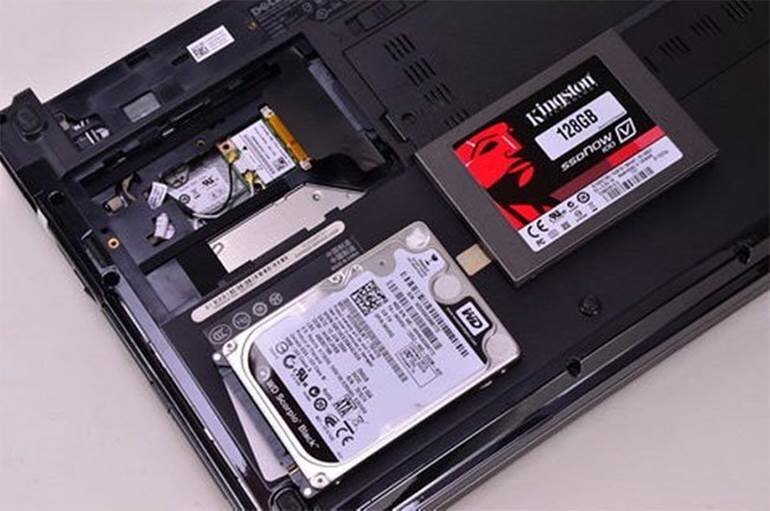 nâng cấp ổ cứng SSD