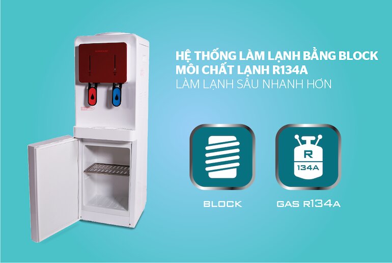 Cây nước nóng lạnh Sunhouse SHD9529