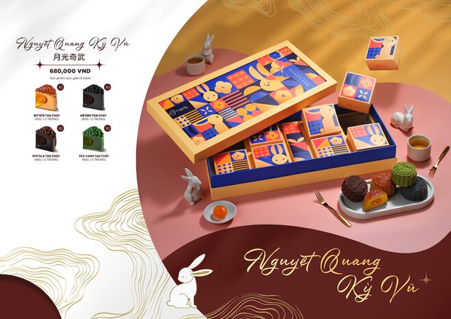 Set bánh Trung thu Hỷ Lâm Môn: Tinh hoa văn hóa và ẩm thực phương Đông