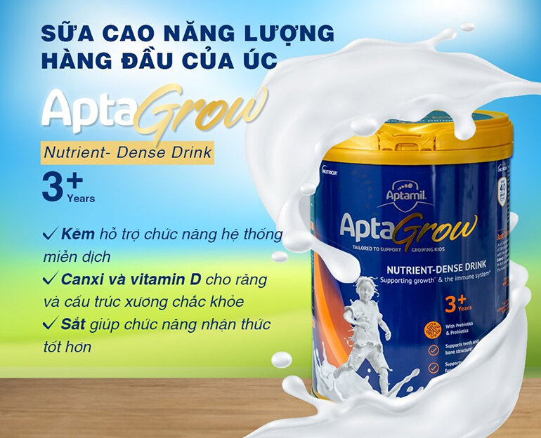 Sữa Aptamil AptaGrow 3+