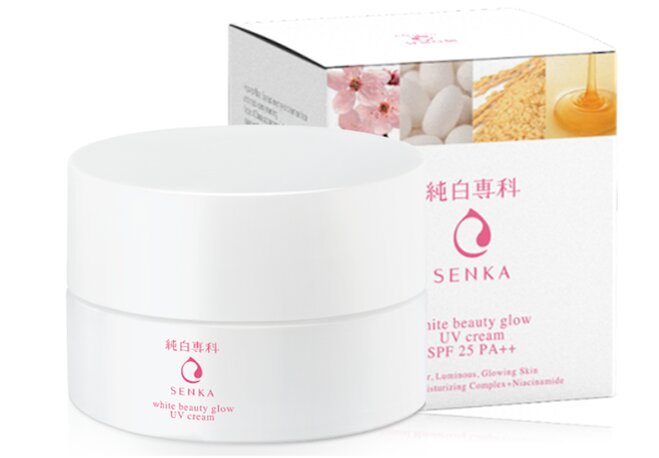 Kem dưỡng da chống nắng Senka White Beauty Glow UV Cream SPF25/PA++