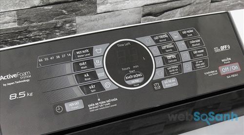 Bảng điều khiển máy giặt Panasonic NA-F85A1WRV