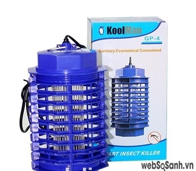 Đèn bắt muỗi KoolMan loại nhỏ TB03 (nguồn: internet)