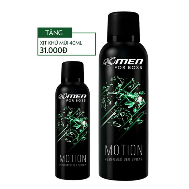 Xịt ngăn mùi Xmen for Boss Motion