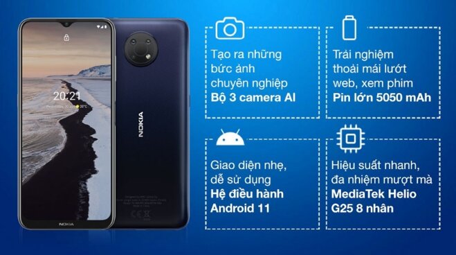 Đánh giá nokia g10