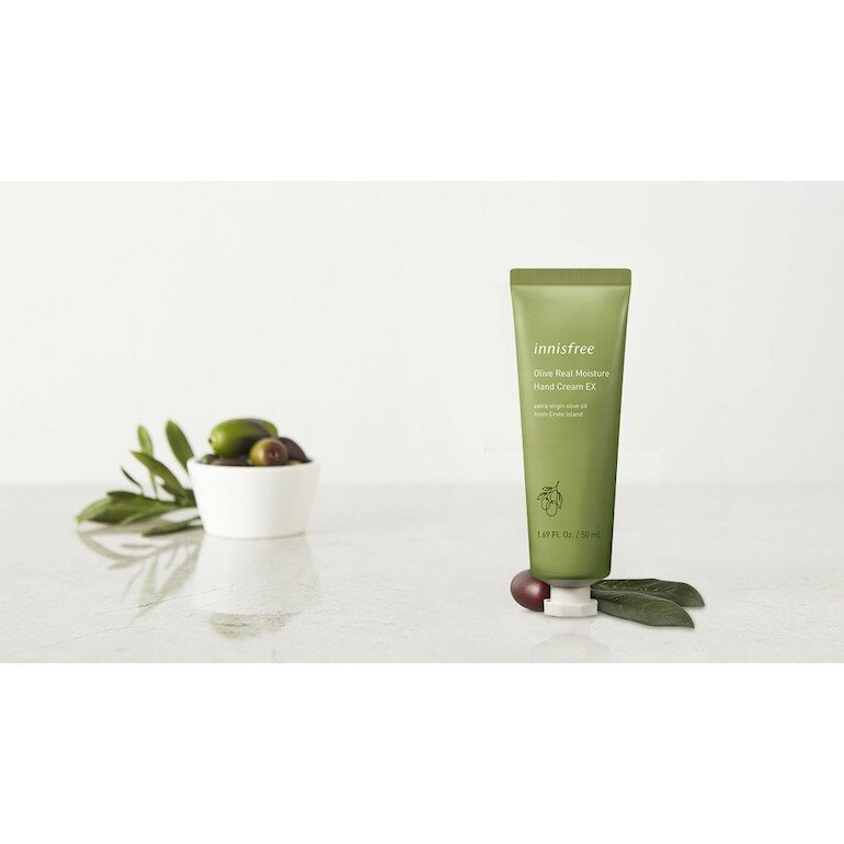 Kem dưỡng da tay Innisfree Olive Moisture Hand Cream