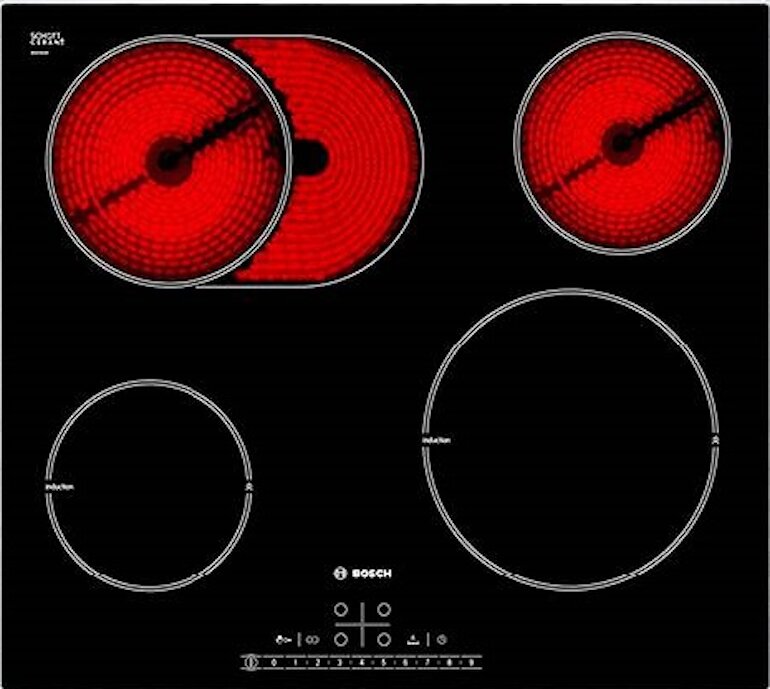 Bếp hồng ngoại Bosch được nhập khẩu nguyên chiếc từ Đức
