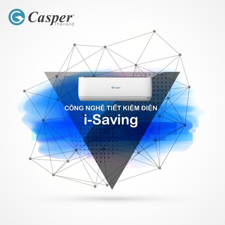 công nghệ I-Saving trên điều hòa Casper 2019 có gì đặc biệt ?