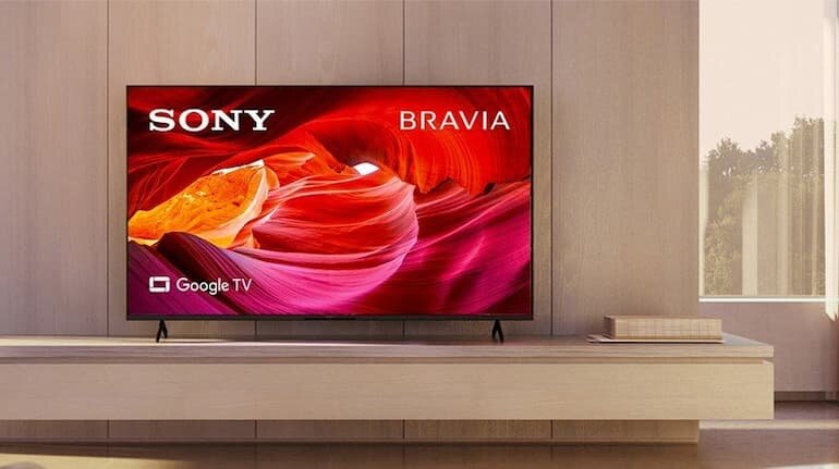 Google Tivi Sony 4K 55 inch KD-55X75WL hình ảnh hiển thị sắc nét vượt trội