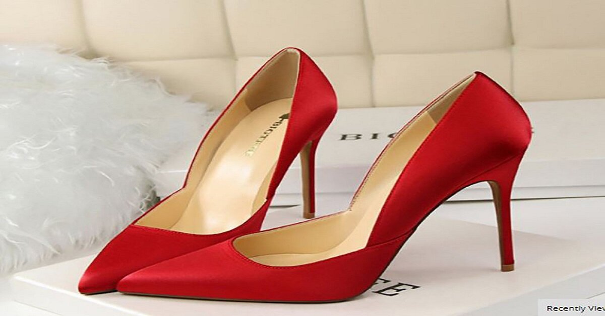 giày cao gót nữ đẹp màu đỏ
