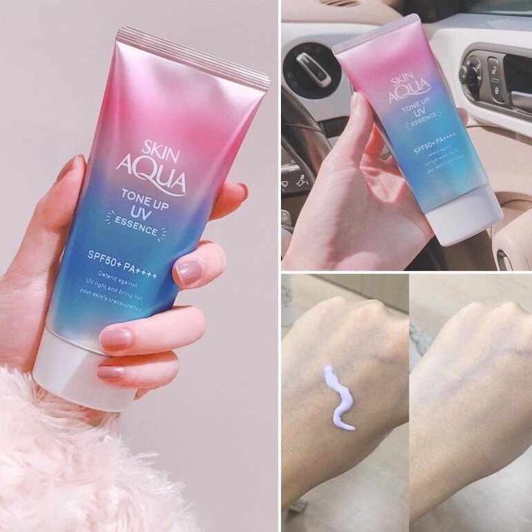 Kem Chống Nắng Skin Aqua Tone Up UV Essence SPF50+ PA++++