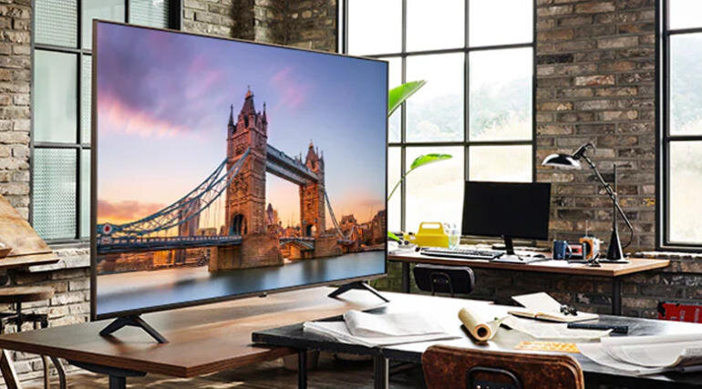 Tivi LG 4k 43 inch 43UP7550PTC thiết kế mỏng nhẹ và hiện đại 