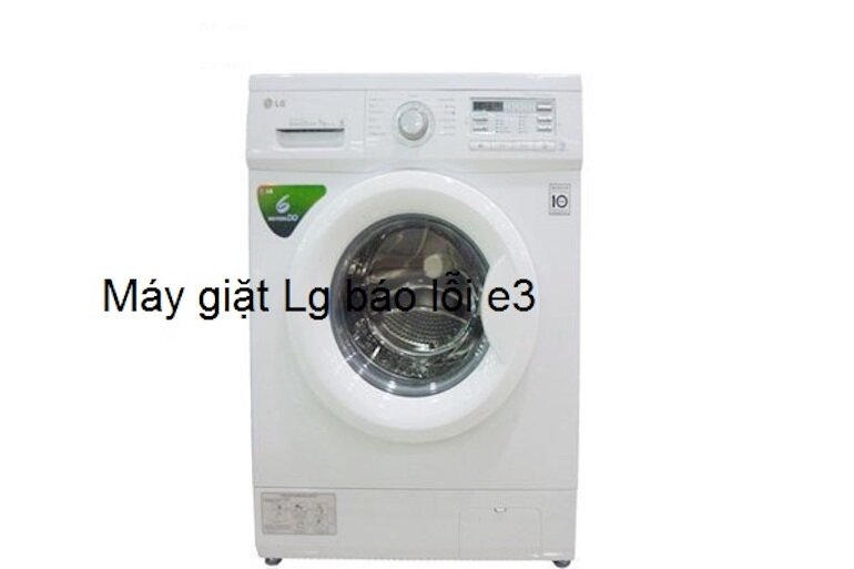lỗi E3 máy giặt LG