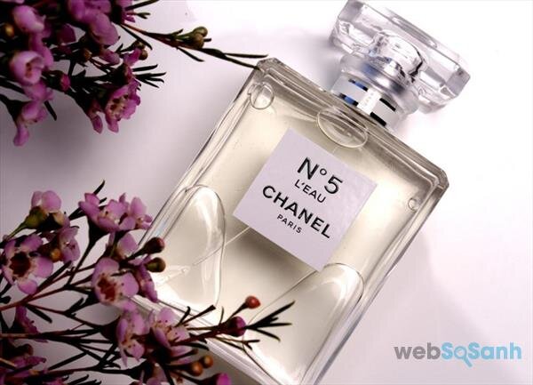 mùi hương của nước hoa chanel no5 leau