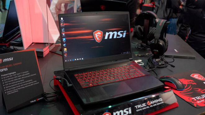 gaming laptop msi