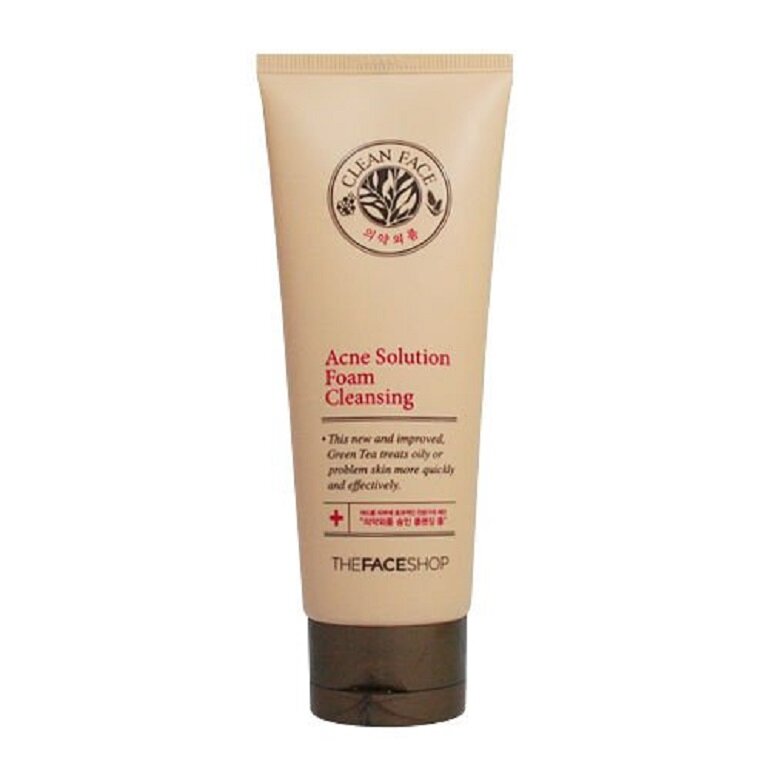 Sữa rửa mặt The Face Shop Clean Face Acne Solution Foam Cleansing