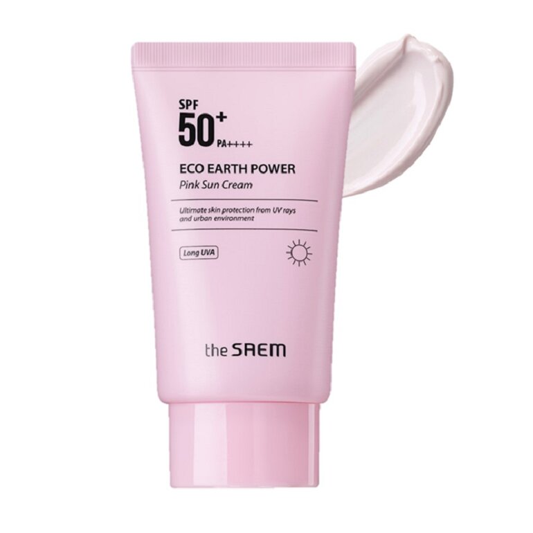 The Saem Eco Earth Power Pink Sun Cream