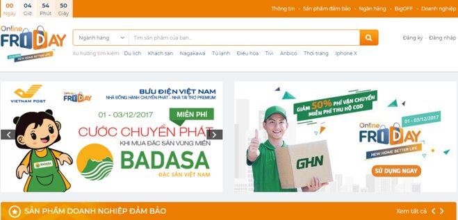 Online Friday 2017 - Ngày Hội Mua Sắm Trực Tuyến