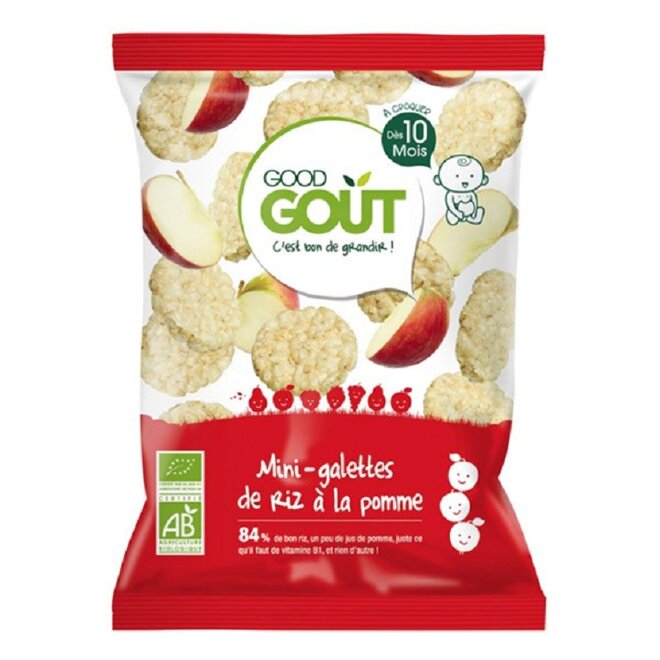 Bánh gạo ăn dặm hữu cơ Good Gout