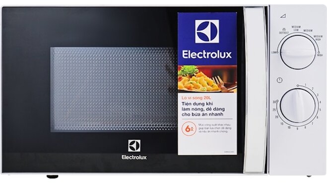 Lò vi sóng cơ Electrolux EMM2023MW thân thiện với mọi nhà