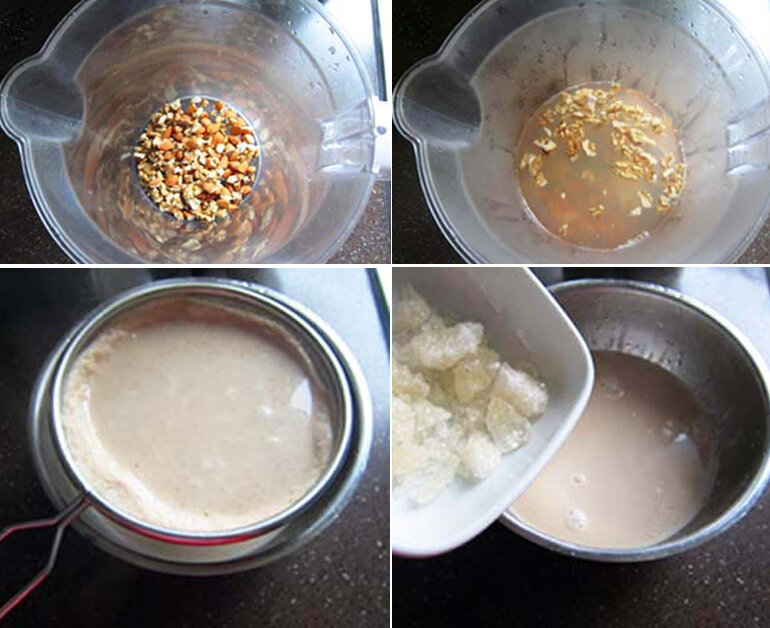 Cách làm sữa óc chó tươi ngon dễ làm tại nhà