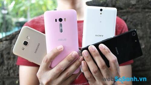 So sánh điện thoại tầm trung sở hữu camera tốt nhất: Xperia M5, C5, Galaxy A8, Zenfone Selfie